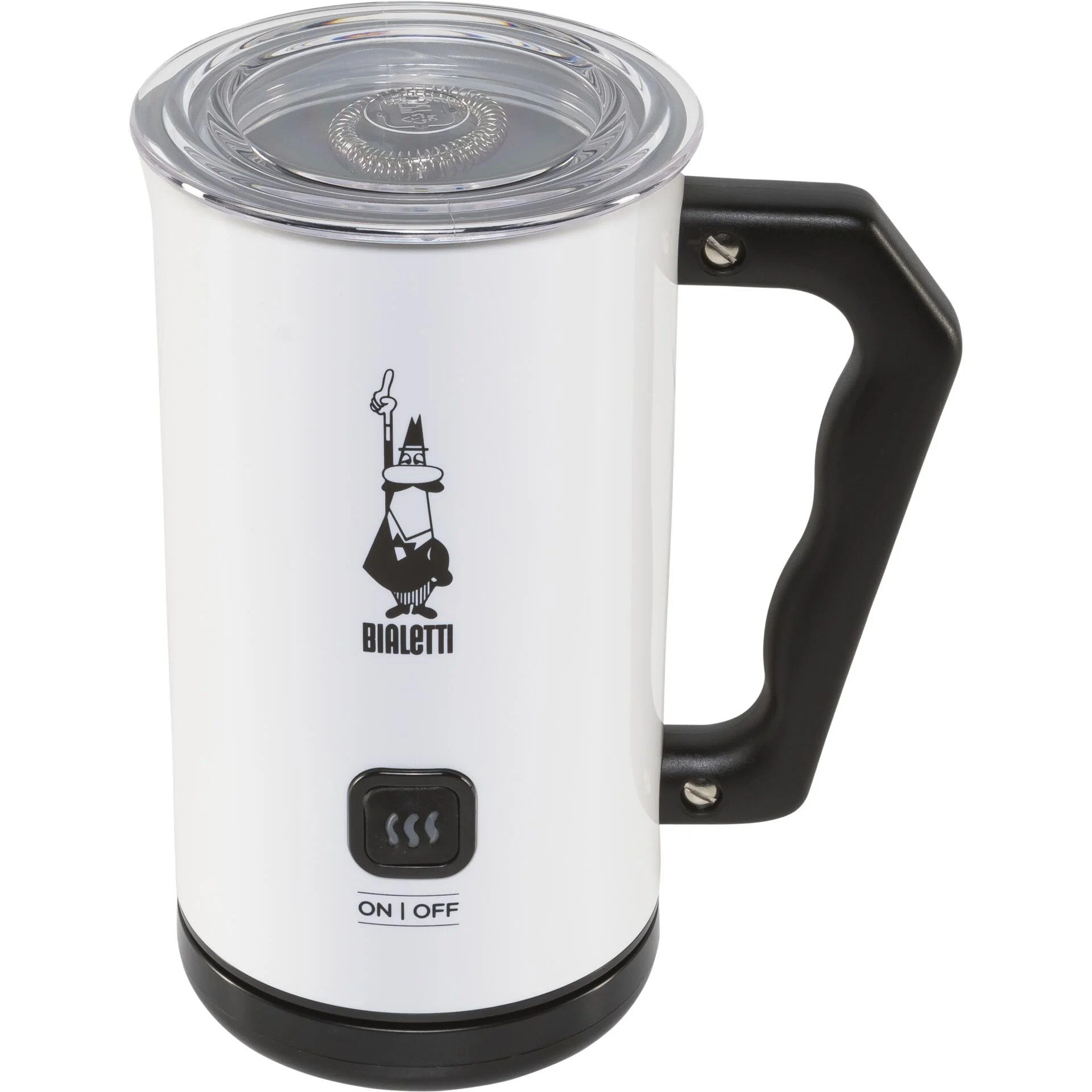 Bialetti MKF02 bianco Milchaufschaeumer Zubehoer Kaffeemaschinen