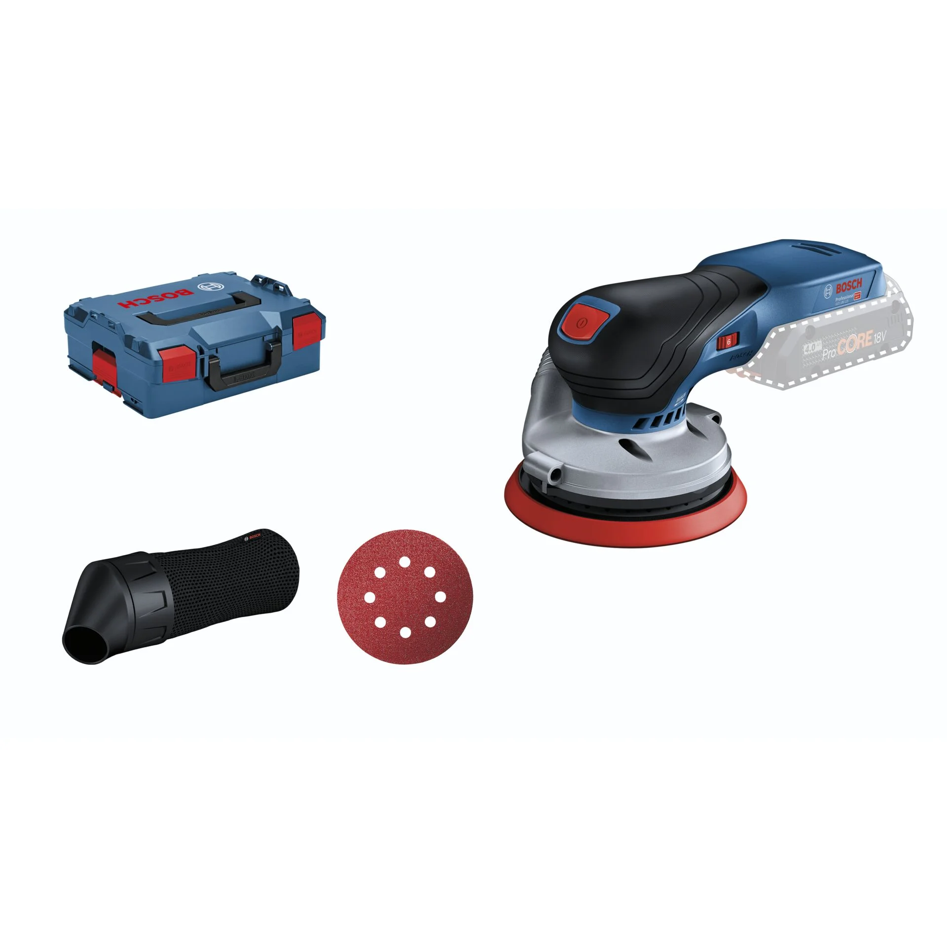 Bosch GEX 18V 125 Professional Akku Exzenterschleifer Schleifer Hobel & Fraesen