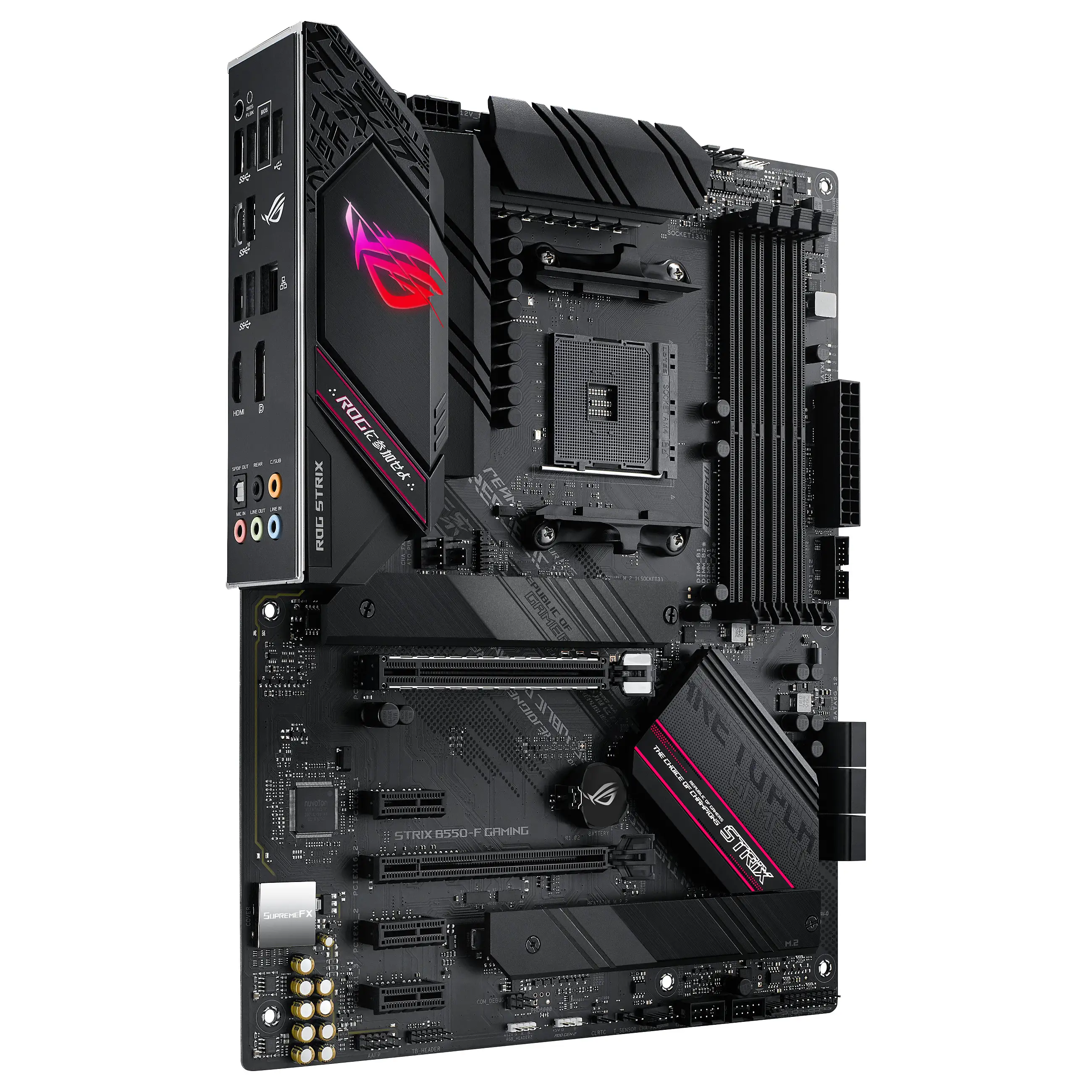 ASUS ROG STRIX B550 F GAMING AMD B550 Sockel AM4 ATX PC-Zubehoer