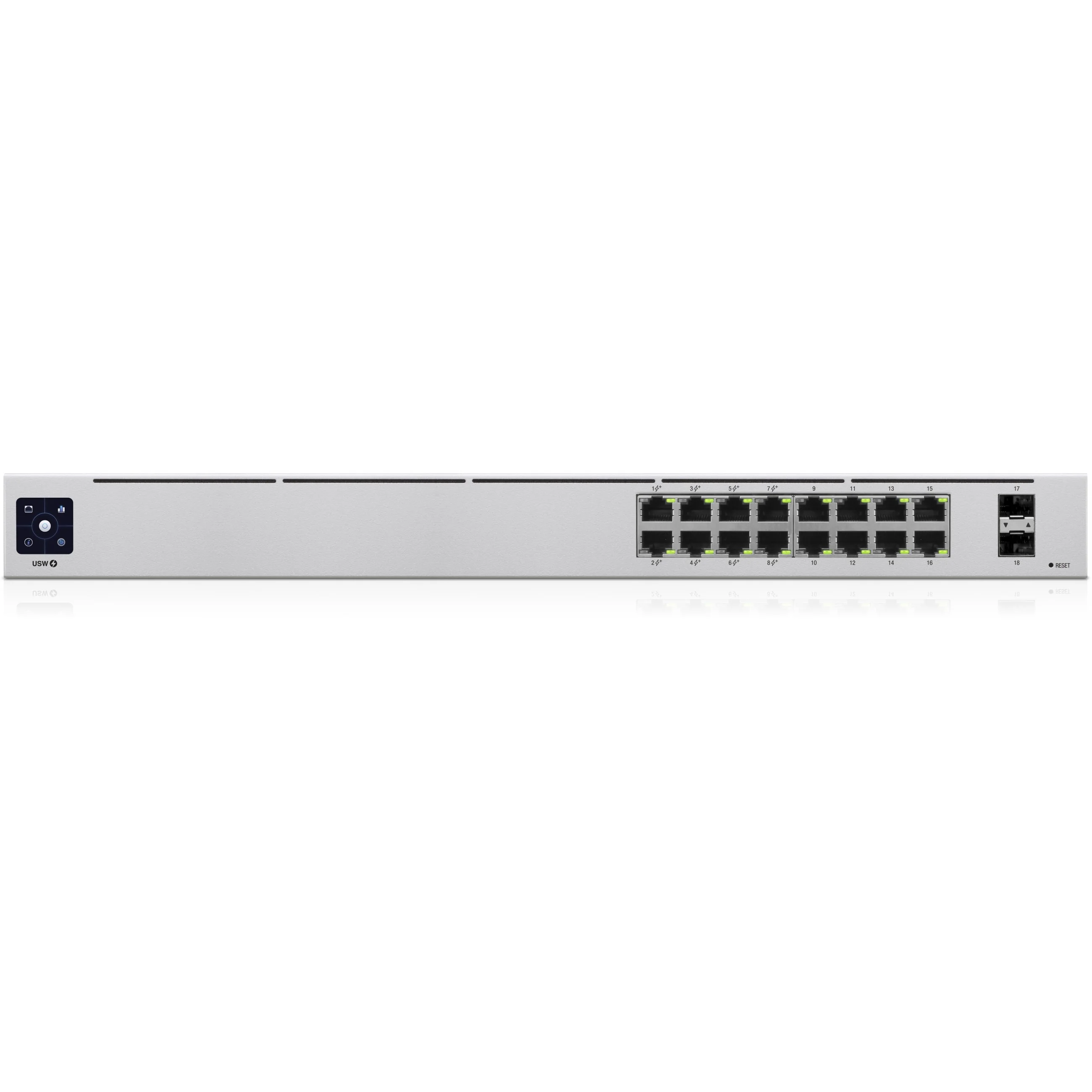 Ubiquiti 16 2P UniFi USW 16 PoE 42W PoE  M RM Netzwerk