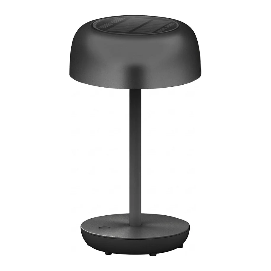 Synergy21 Synergy 21 LED Tischleuchte SOLAR Akku  outdoor IP54  Touch Switch dimmbar  transparent schwarz Steh- und Tischlampen
