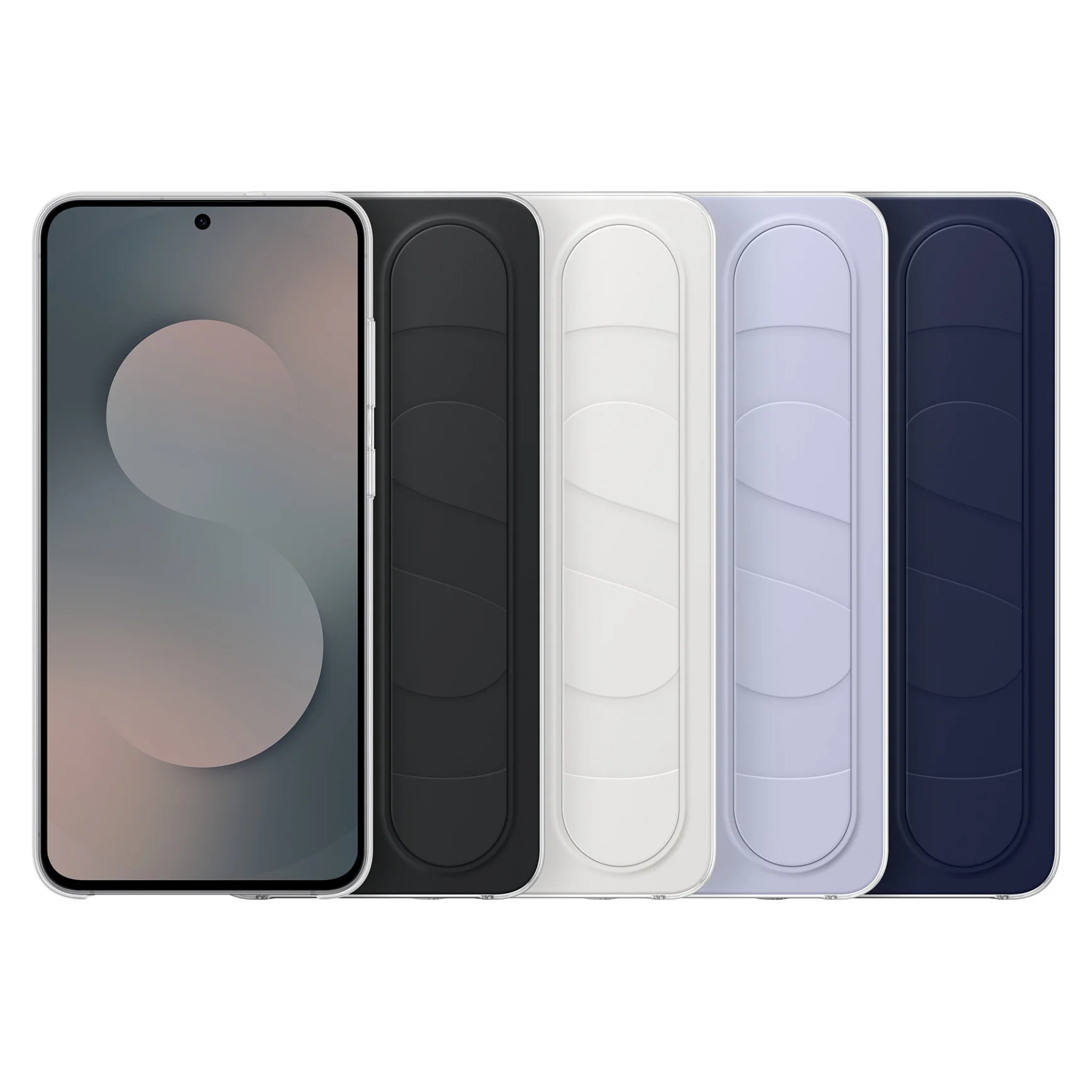 Samsung Standing Grip Case fuer das Galaxy S25 FE Handys & Tablets