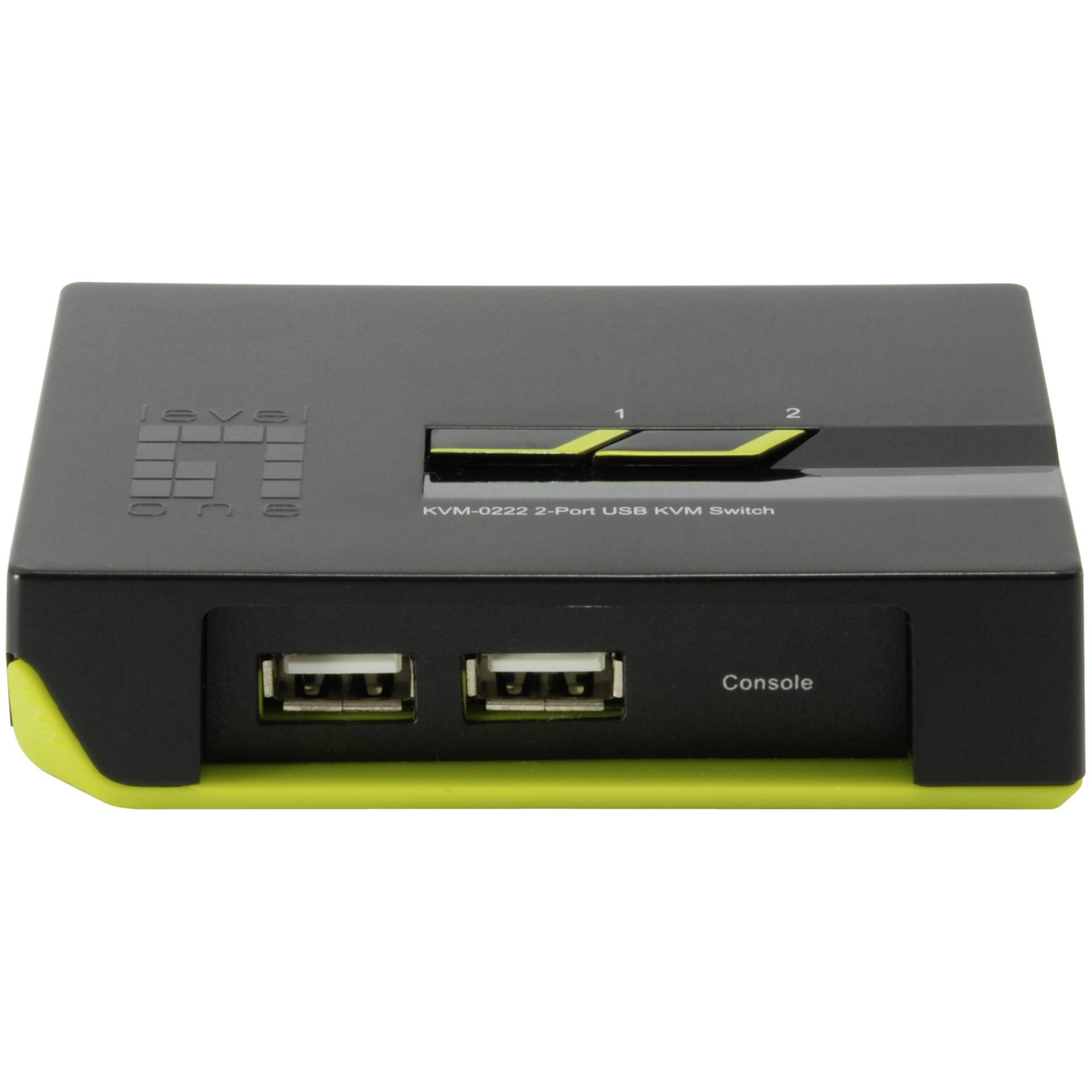 Level One KVM Switch USB 2x PC-Zubehoer