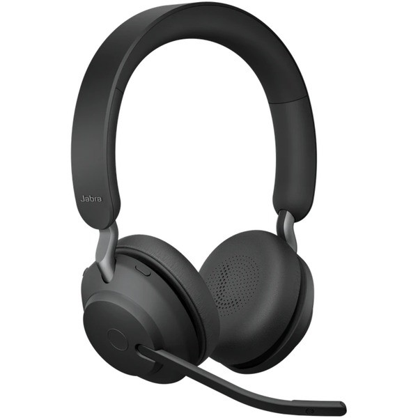 Jabra Evolve2 65 Kopfhoerer Kabellos Kopfband Buero Callcenter USB Typ A Bluetooth Schwarz Over-Ear