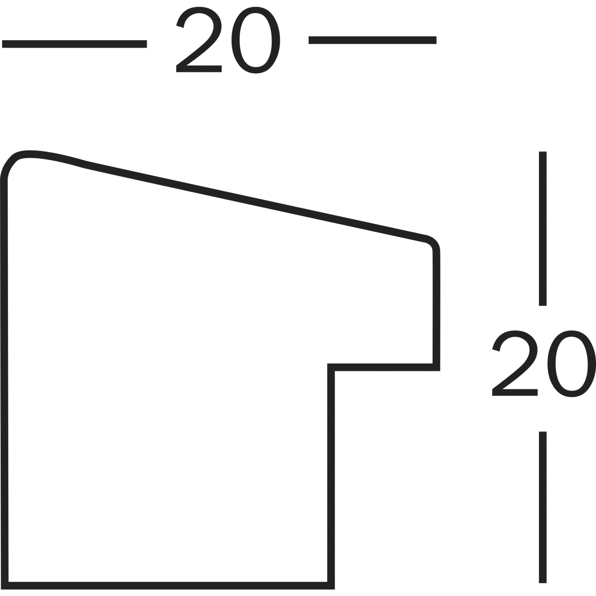 Walther Fiorito nussbaum 3x10x15 Holz inkl  Passepartout EF315VN Bilderrahmen