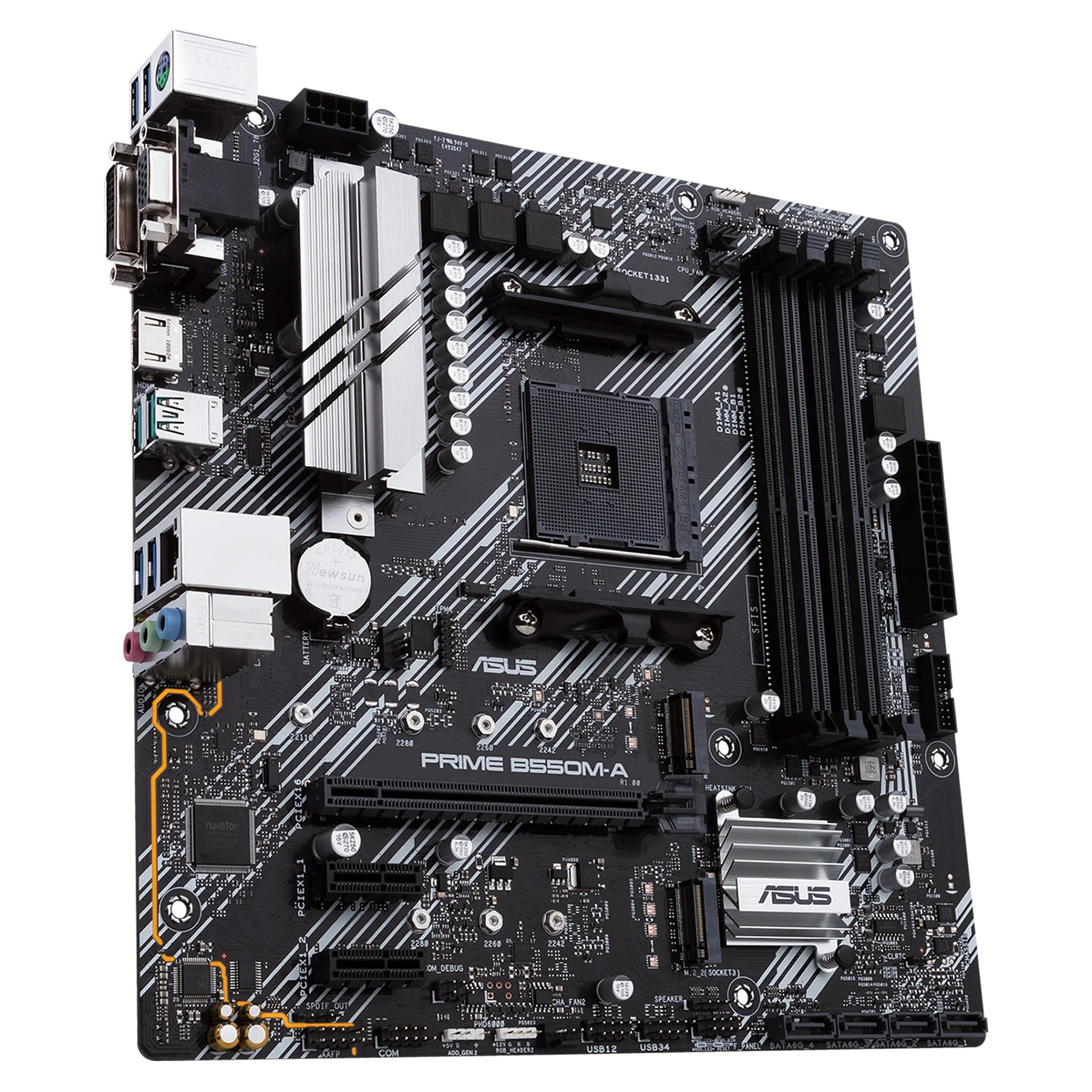 ASUS PRIME B550M A AMD B550 Sockel AM4 micro ATX PC-Zubehoer