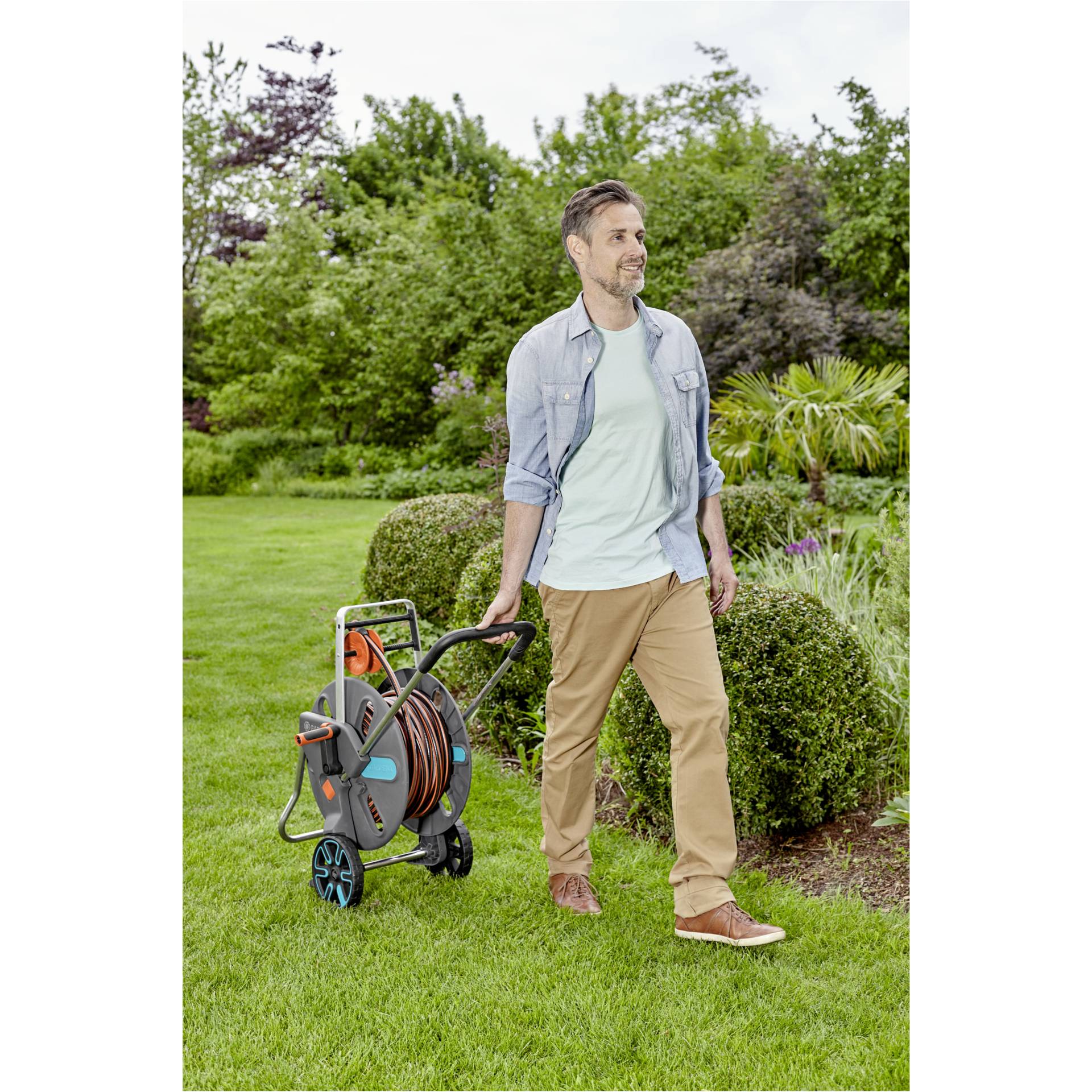 GARDENA Schlauchwagen CleverRoll L Easy Gartenbewaesserung
