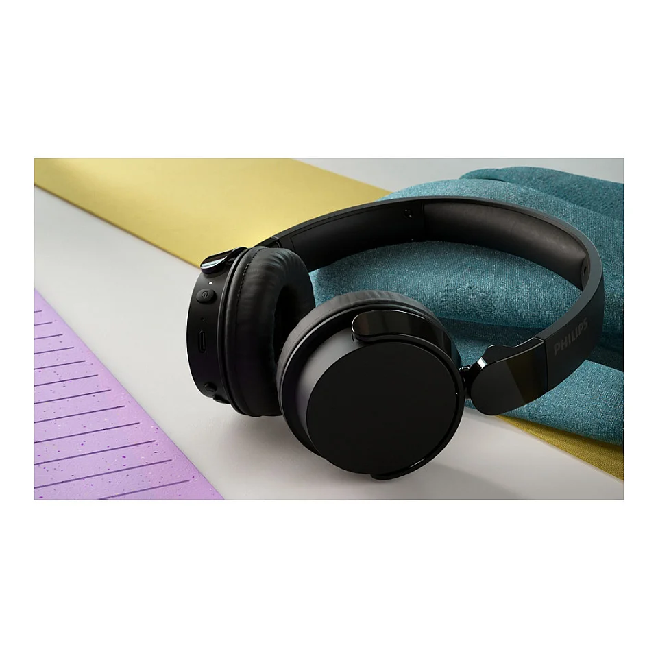Philips 4000 series TAH4209BK 00 Kopfhoerer   Headset Kabellos Kopfband Anrufe Musik Bluetooth Schwarz Over-Ear
