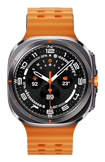 Samsung Galaxy Watch Ultra 3 81 cm  1 5   AMOLED 47 mm Digital 480 x 480 Pixel Touchscreen 4G Grau  Titan WLAN GPS Smartwatches & Fitnesstracker