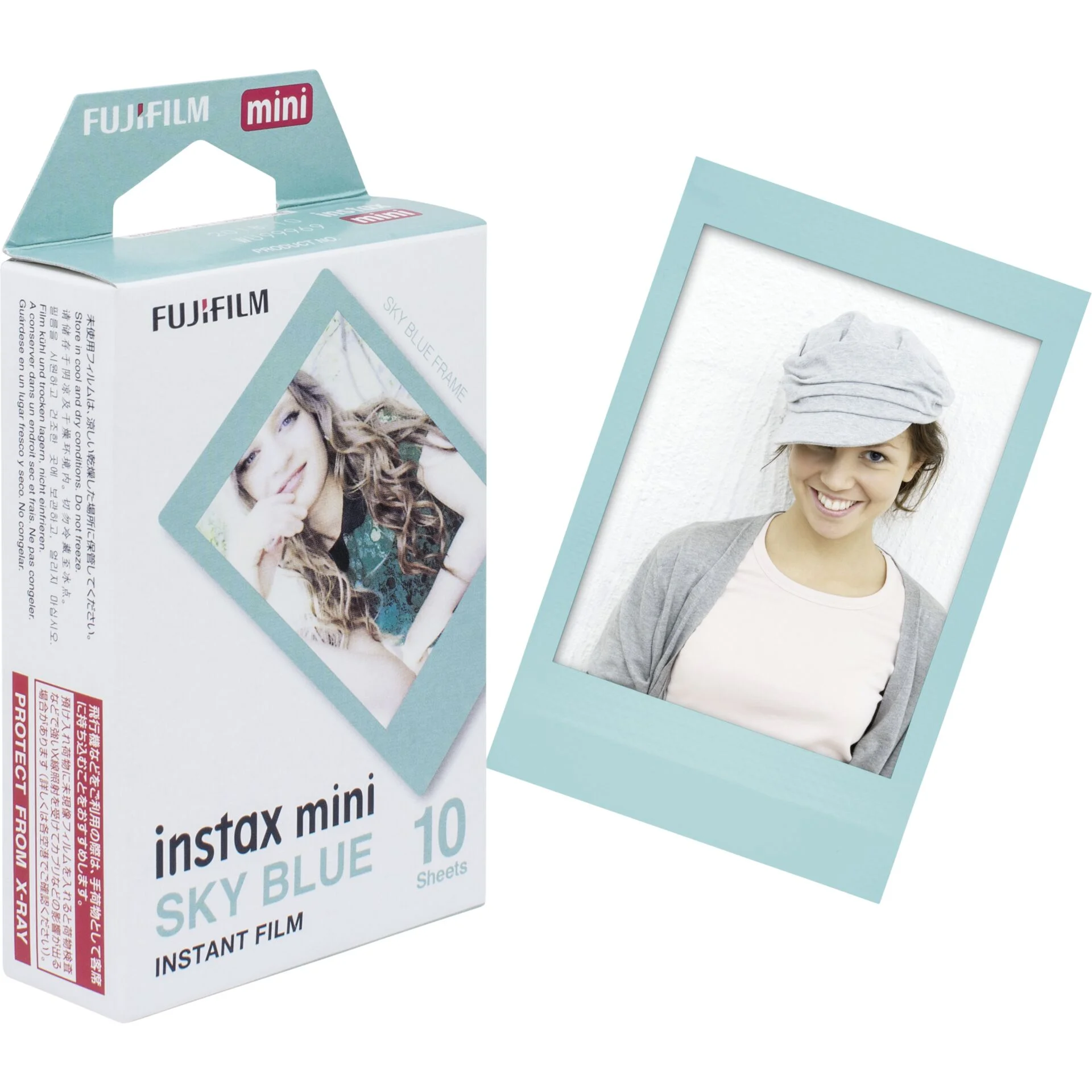 Fujifilm instax mini Film blue frame Kamera & Foto
