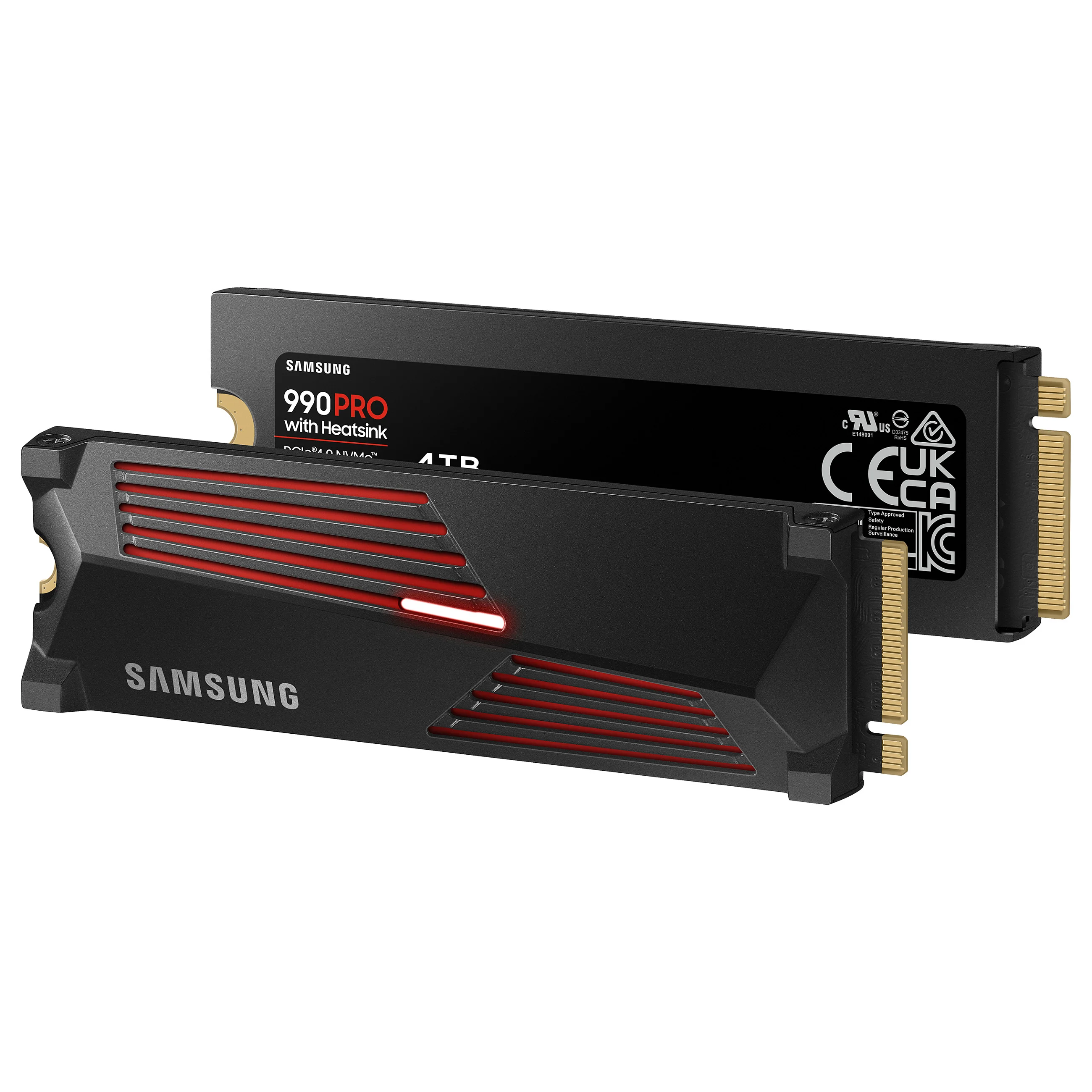 Samsung 990 Pro 4 TB M 2 PCI Express 4 0 NVMe V NAND TLC Speichermedien