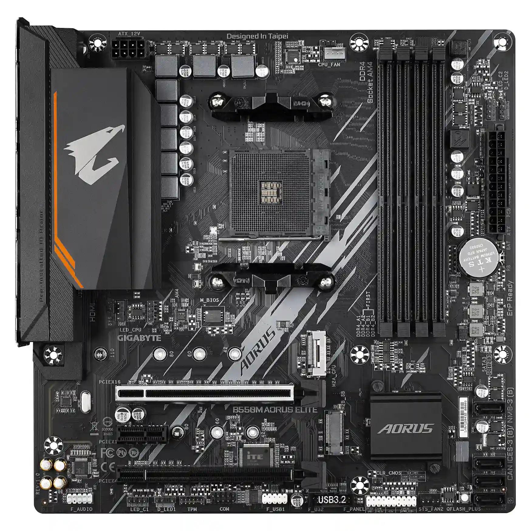 Gigabyte AM4 B550M AORUS ELITE mATX PC-Zubehoer