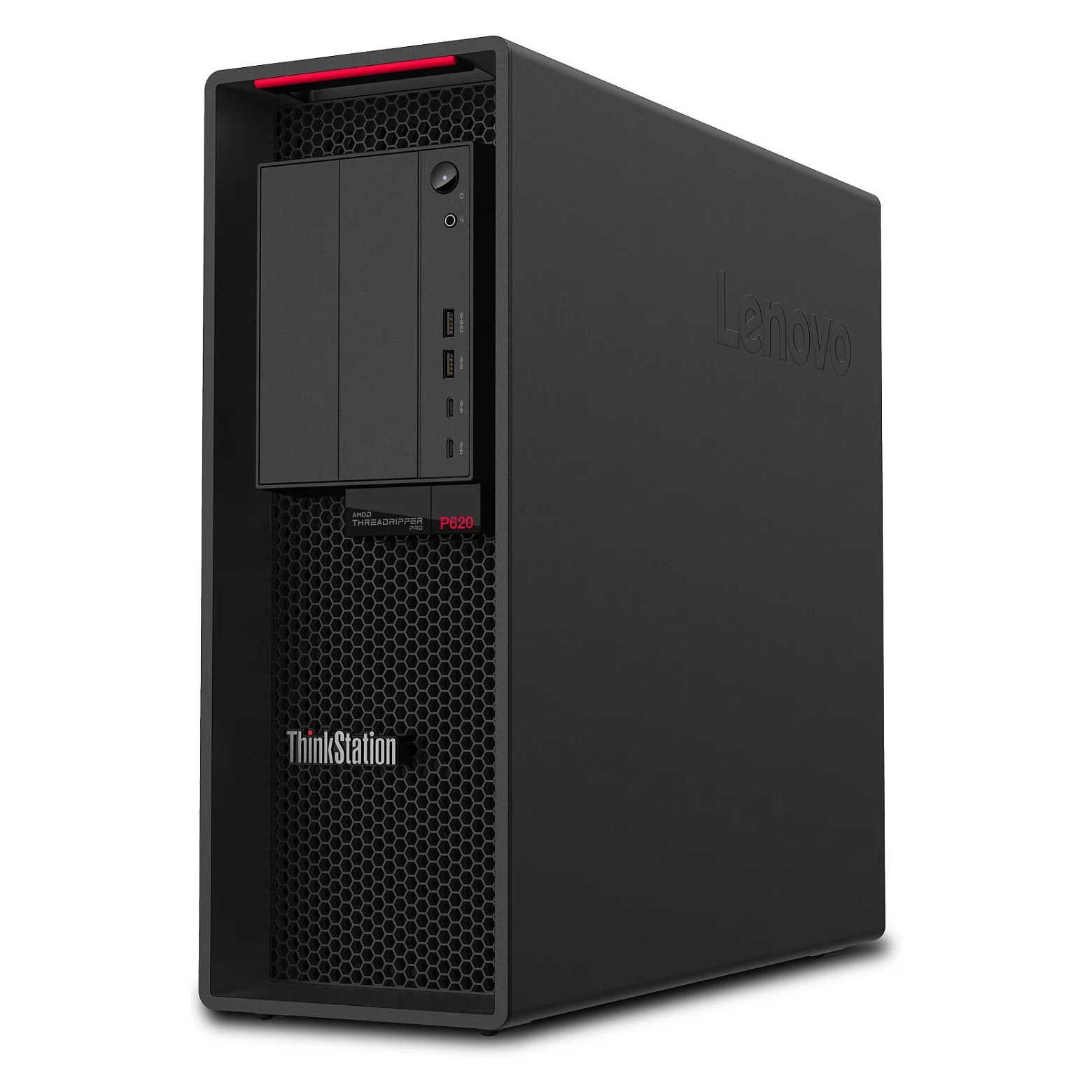 Lenovo ThinkStation P620 AMD Ryzen Threadripper PRO 5945WX 64 GB DDR4 SDRAM 1 TB SSD Windows 11 Pro Tower Arbeitsstation Schwarz PC-Zubehoer
