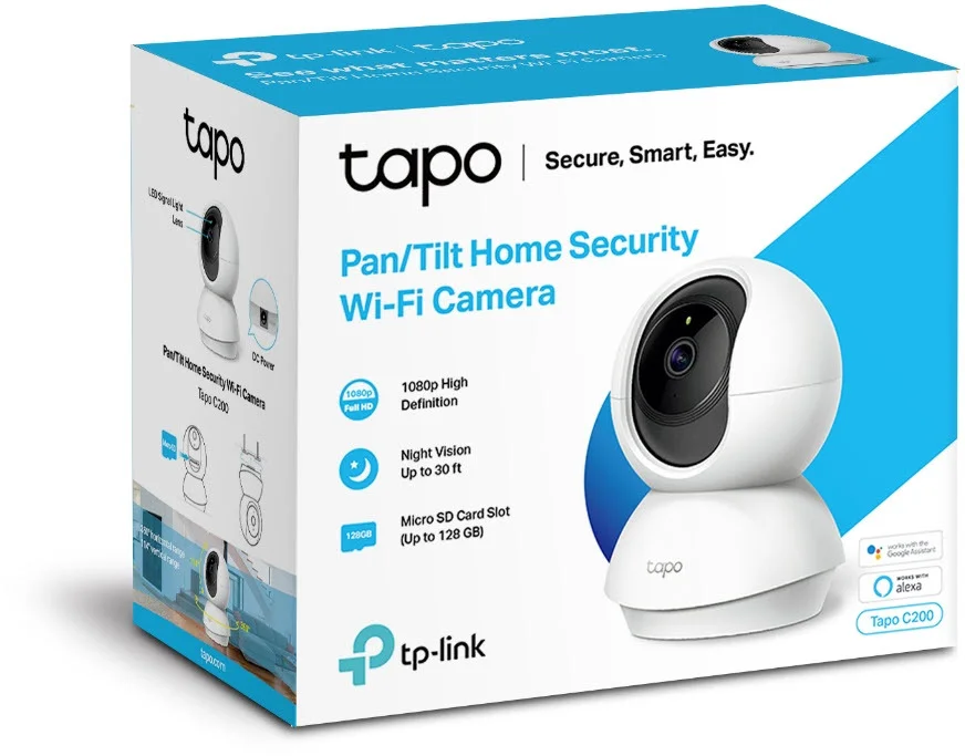 TP Link Tapo Indoor WLAN Sicherheitskamera Ueberwachungskameras