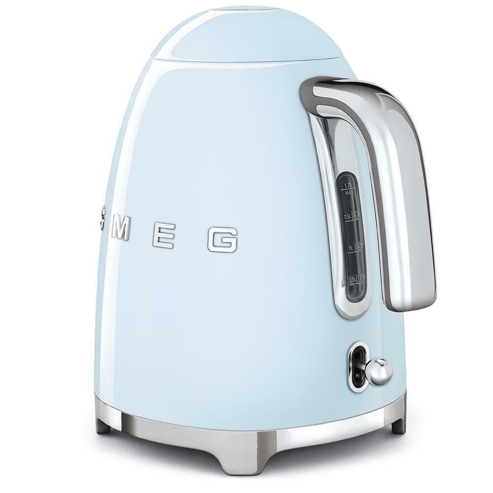 SMEG Wasserkocher 1 7 l  pastellblau Kuechenkleingeraete