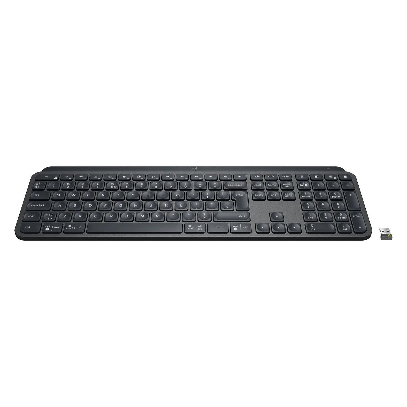 Logitech MX Keys for Business  US  graphite BT Tastaturen & Maeuse