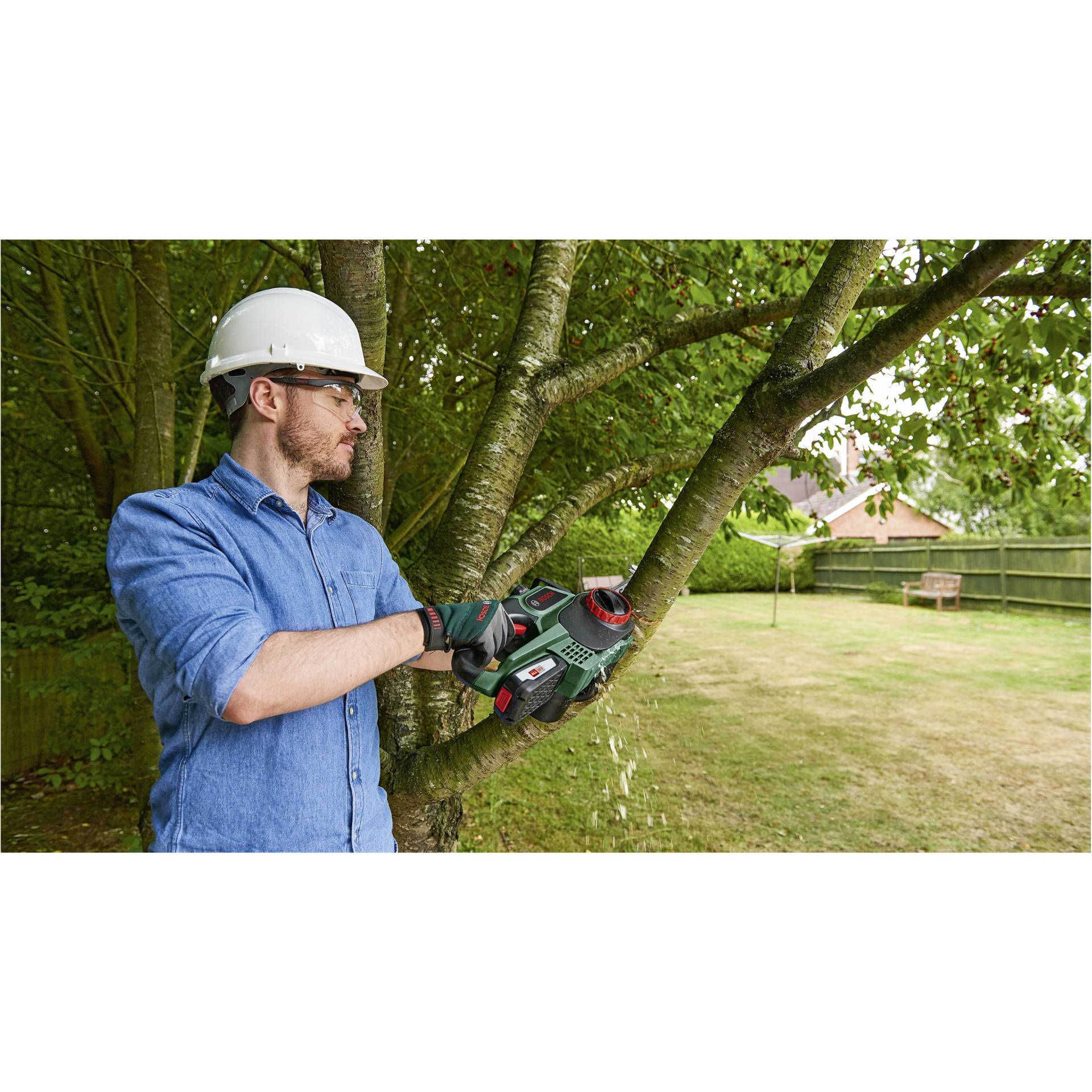 Bosch UniversalChain 18 Akku Kettensaege Heimwerken & Garten