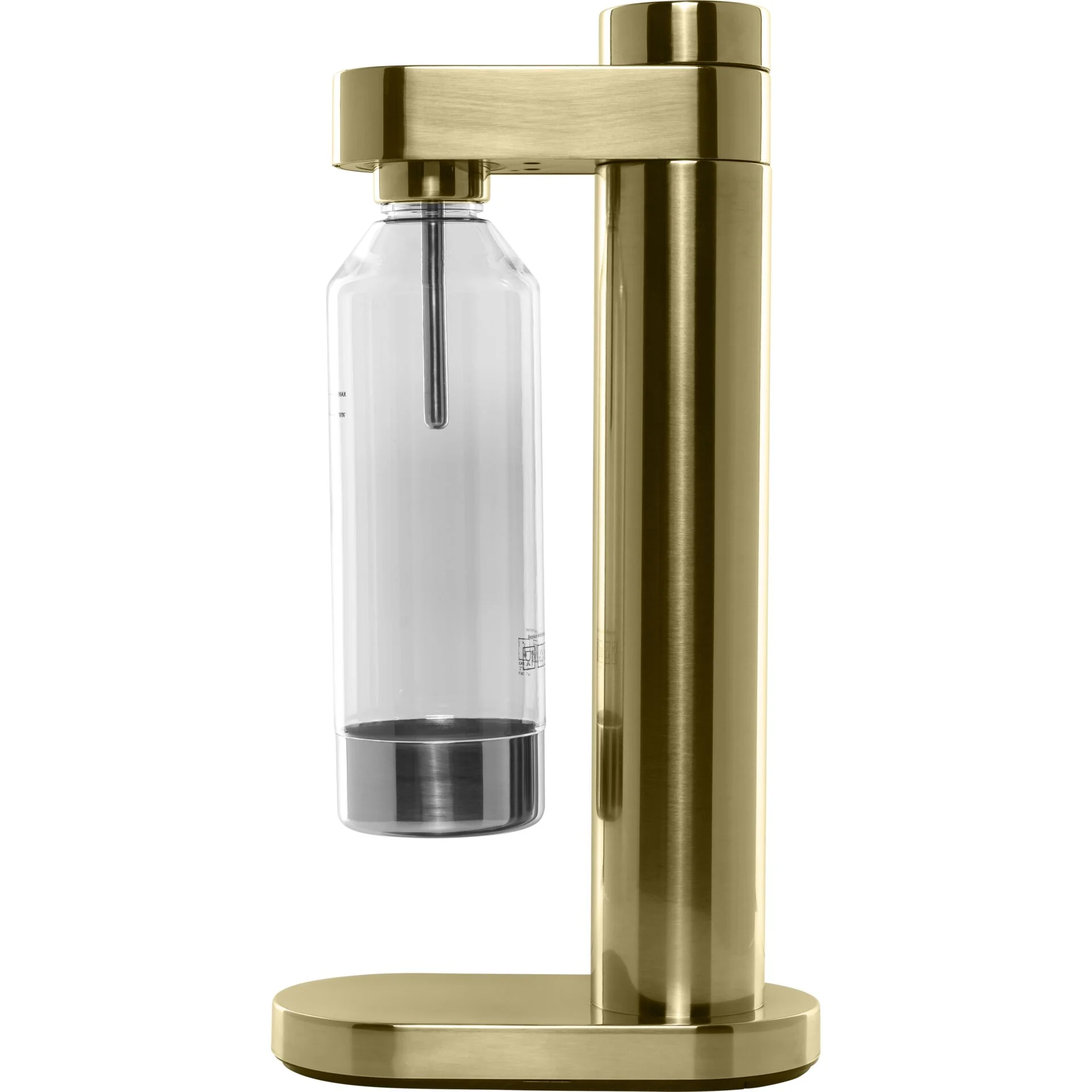 Stelton Brus Carbonator brushed brass Wasseraufbereitung