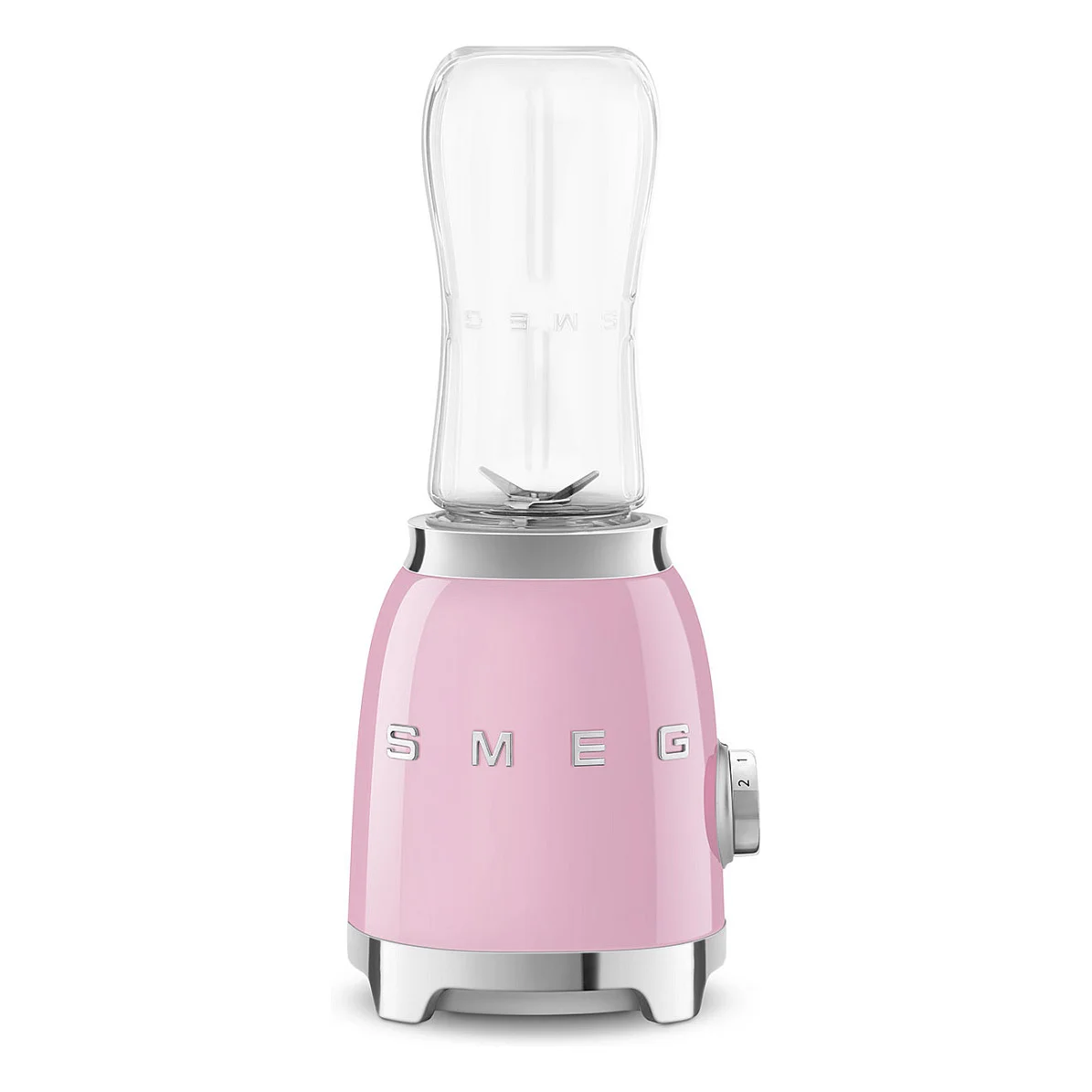 SMEG pbf01pkeu mixer aus edelstahl  rosa Kuechenkleingeraete