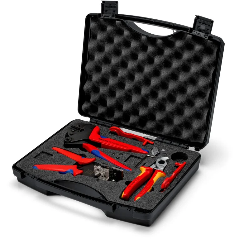KNIPEX werkzeugkoffer fuer photovoltaik mc4 Werkzeugsets