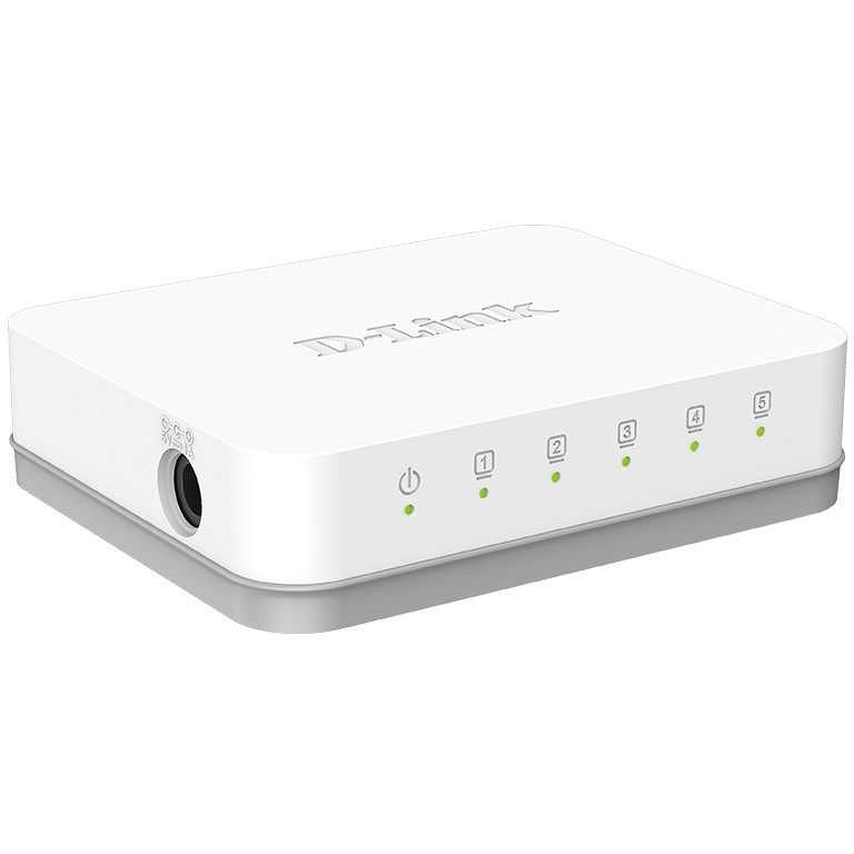 D Link 5P GO SW 5G E Netzwerkswitch 5 Ports Gigabit Ethernet PoE  Switches