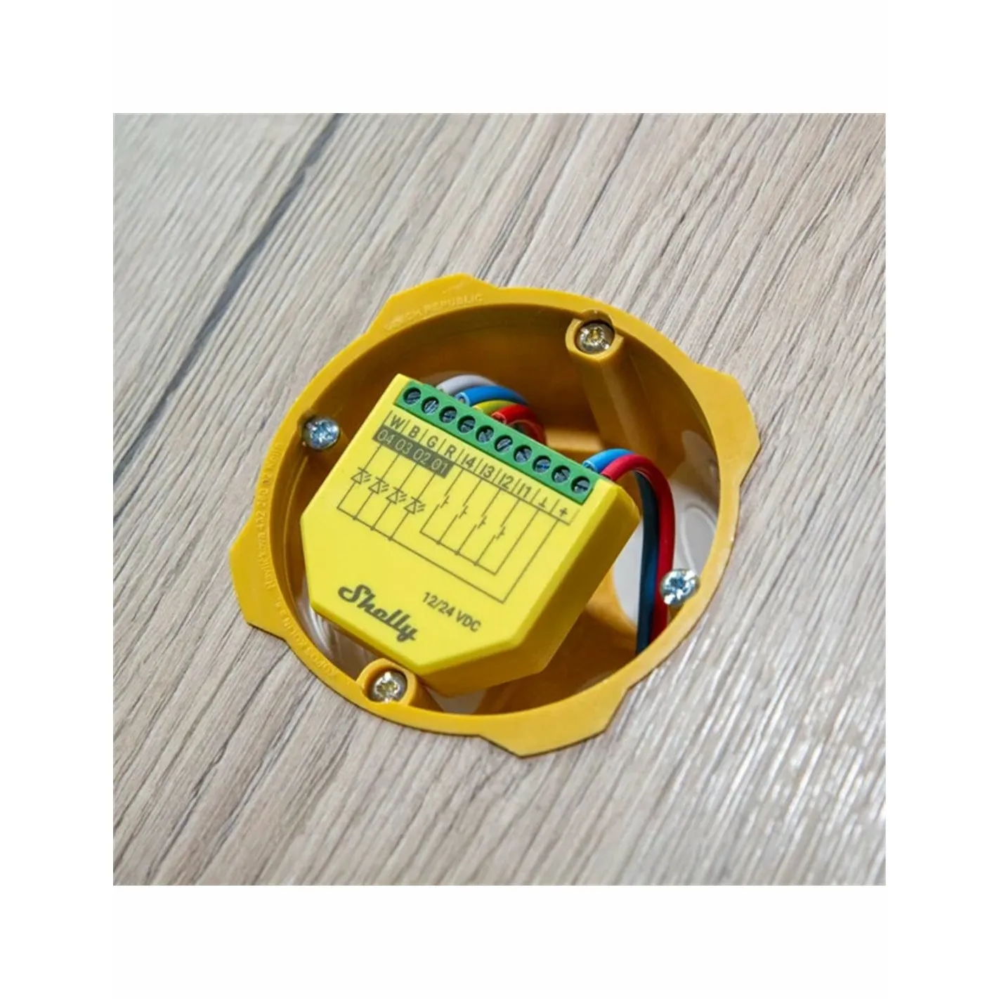 Shelly Relais ZollPlus RGBW PMZoll WLAN Bluetooth LED Lichtcontroller Unterputz Smart Home