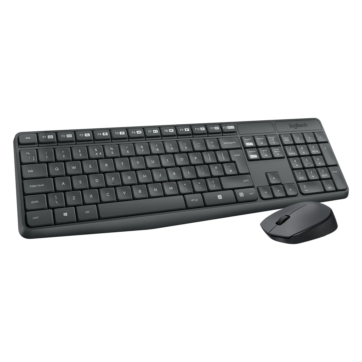 Logitech MK235 wireless Desktop Combo QWERTY US Tastaturen & Maeuse