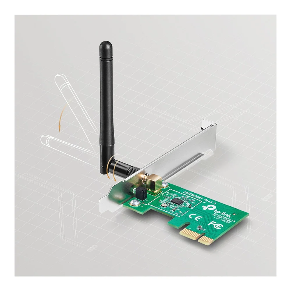 TP Link 150Mbit s WLAN PCI Express Adapter Netzwerk