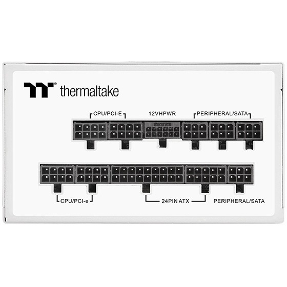 Thermaltake Toughpower GF3 1200W Netzteil   1200 Watt   Snow Weiss   80 Plus Gold Netzteile