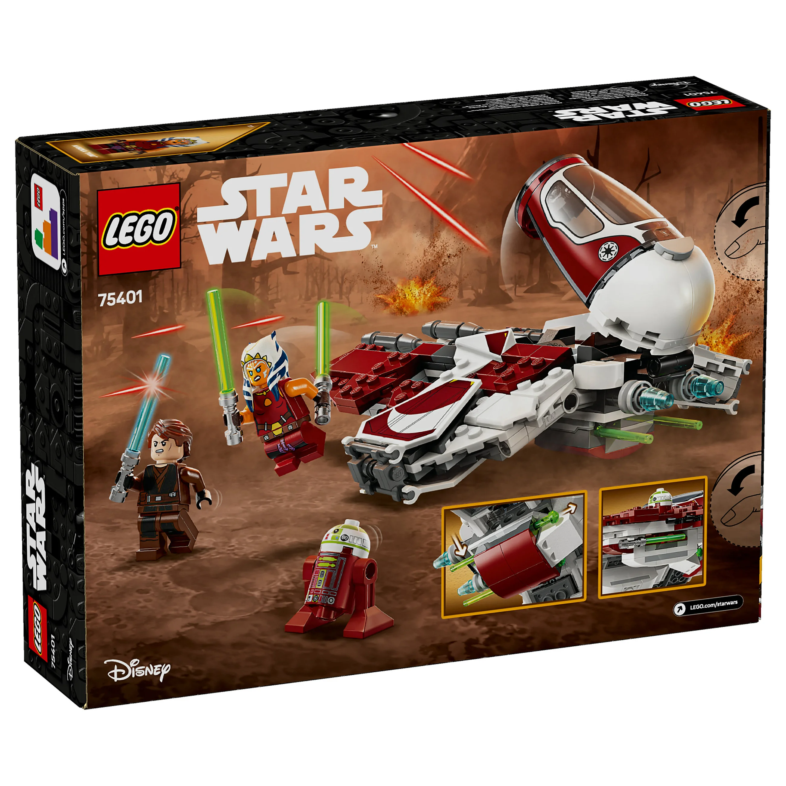 LEGO Star Wars Ahsokas Jedi Interceptor 75401 Spielwaren
