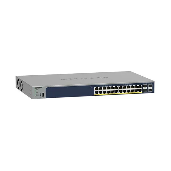 NETGEAR GS752TPP Managed L2 L3 L4 Gigabit Ethernet  10 100 1000  Power over Ethernet  PoE  Grau Switches