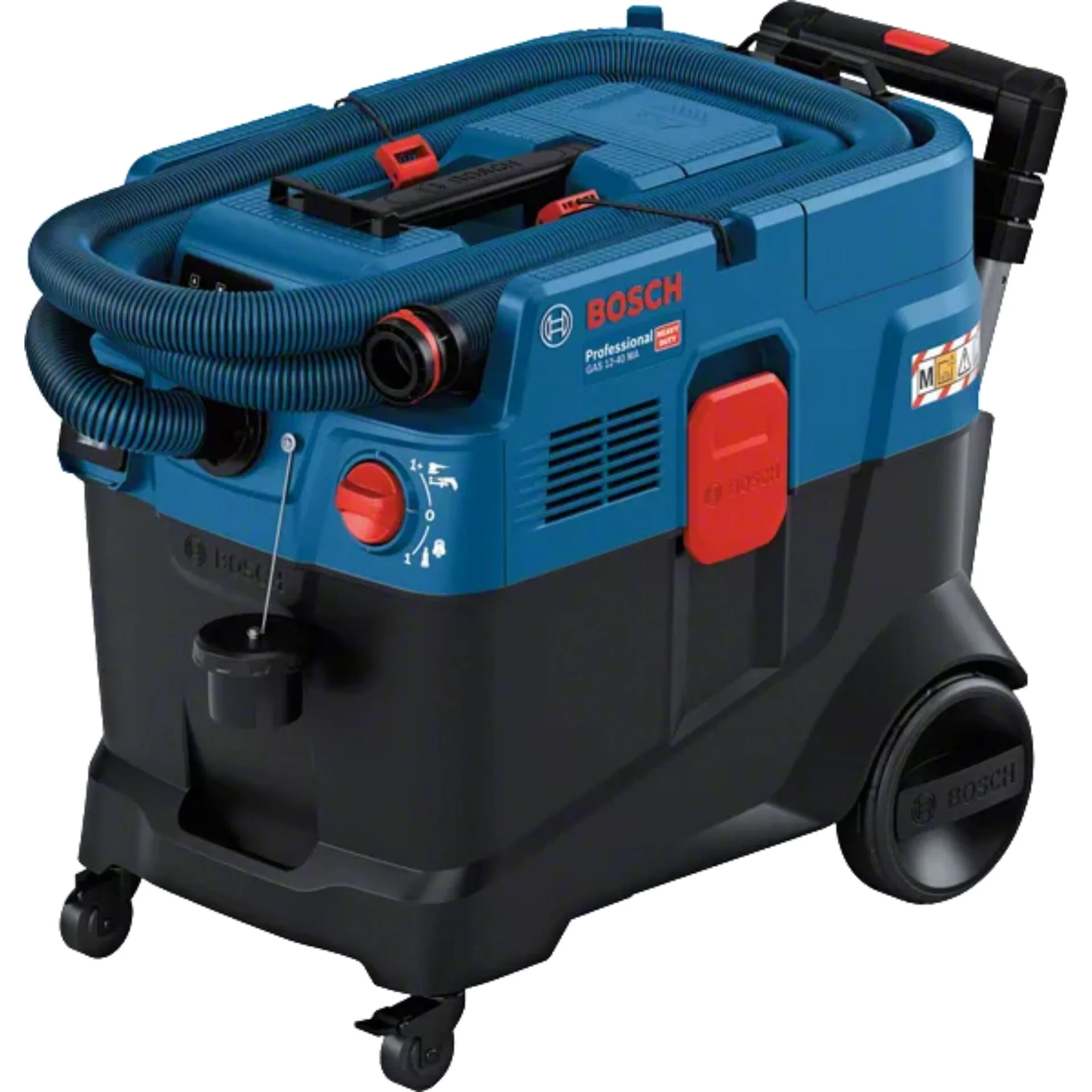 Bosch GAS 12 40 MA Professional 40 l Zylinder Vakuum Trocken Nass 1200 W Kombi Staubsauger & Reiniger