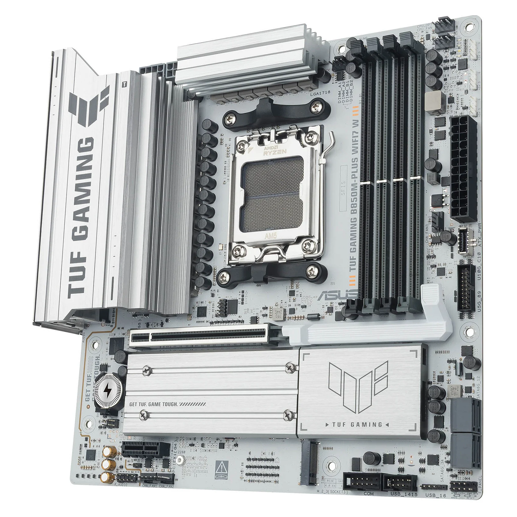 ASUS TUF GAMING B850M PLUS WIFI7 W AMD B850 Sockel AM5 micro ATX PC-Komponenten