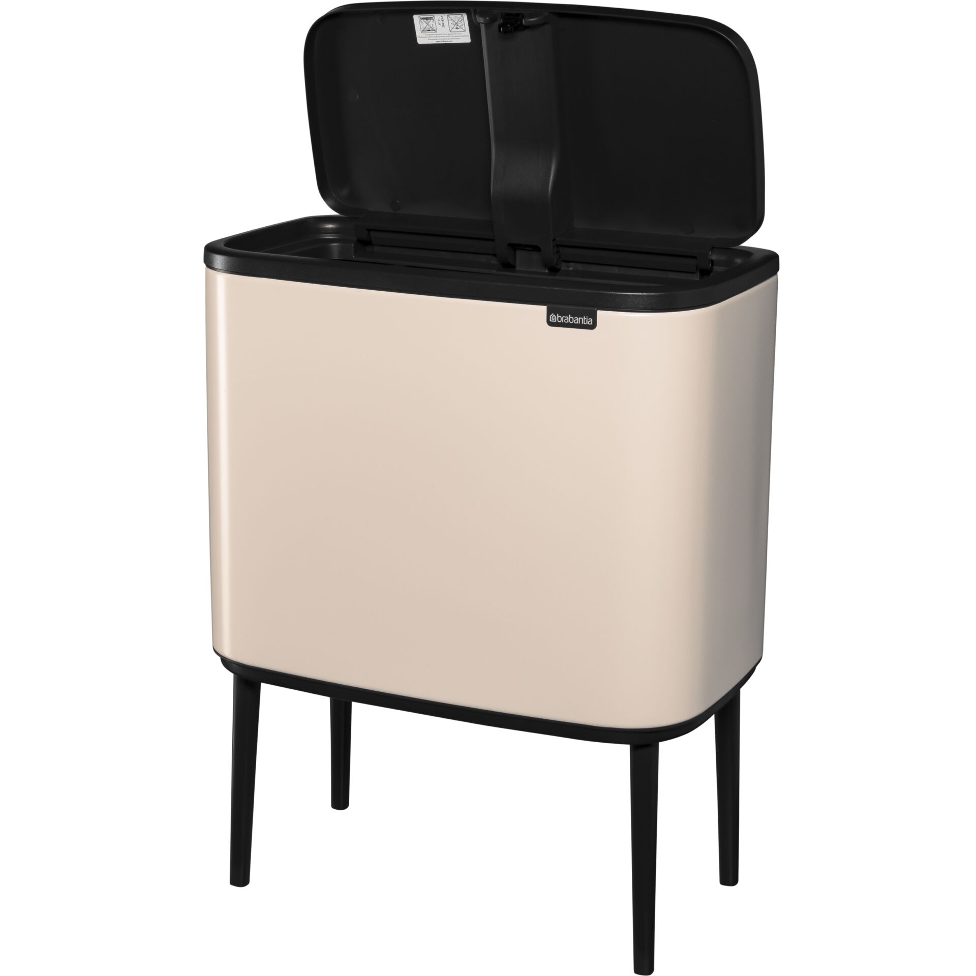Brabantia Muelleimer Bo Touch Bin 3 x 11 L Soft Beige SALE Haushalt