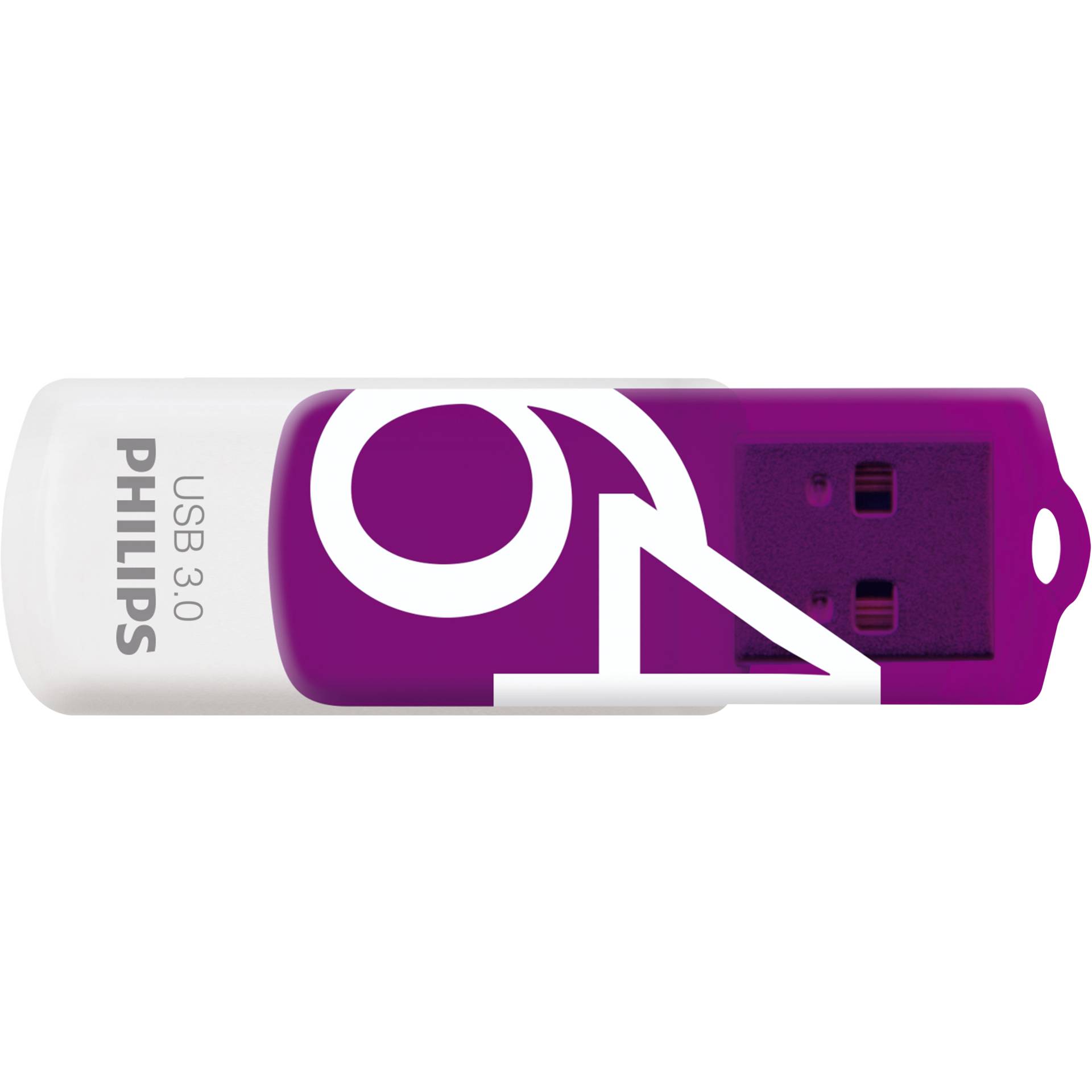 Philips FM64FD00B USB Stick 64 GB USB Typ A 3 2 Gen 1  3 1 Gen 1  Violett  Weiss Speichermedien