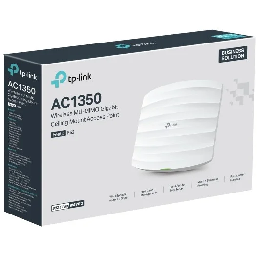 TP Link FESTA F52 WLAN Access Point 867 Mbit s Weiss Power over Ethernet  PoE  Access Points