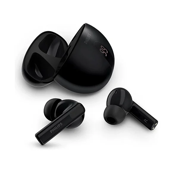 Philips TAT2520BK 00 Kopfhoerer   Headset Kabellos im Ohr Anrufe Musik Bluetooth Schwarz In-Ear