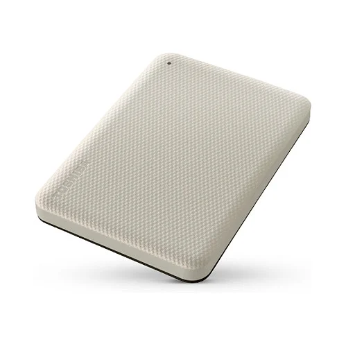 Toshiba Storage Canvio Advance 2 TB  Externe Festplatte  beige  Micro USB B 3 2 Gen 1  5 Gbit s   Speichermedien