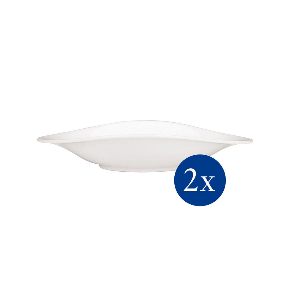 VILLEROY BOCH Pasta Teller Set Vapiano  2 tlg  Besteck & Aufbewahrung