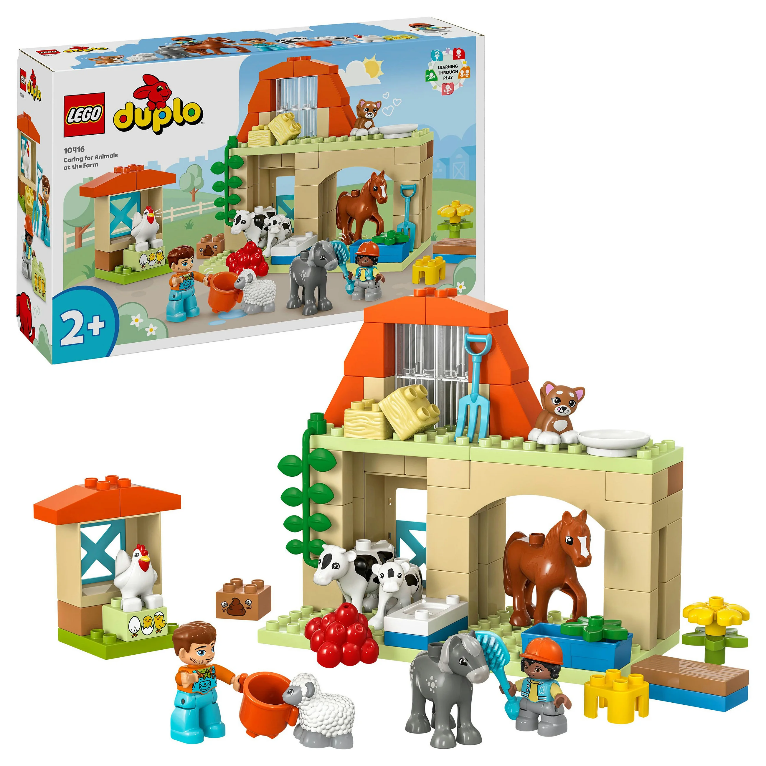 LEGO 10416 DUPLO Tierpflege auf dem Bauernhof Spielwaren