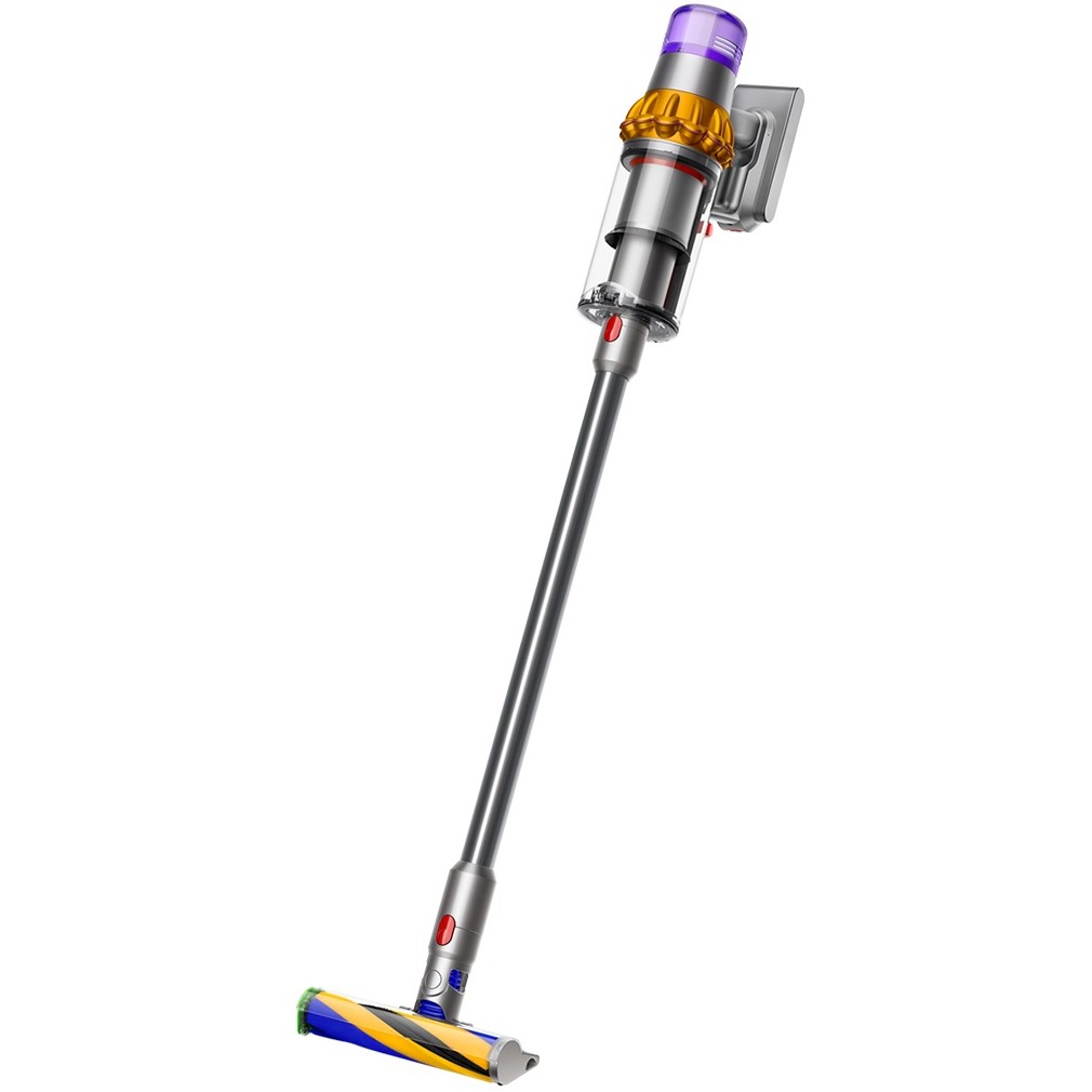Dyson V15 Detect Absolute   Staubsauger   Nickel Yellow Kuechenkleingeraete