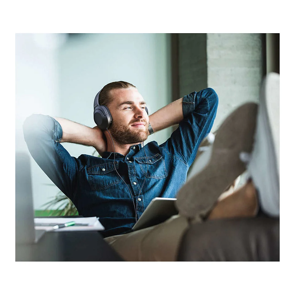 Philips TAH2005BK 00 Kopfhoerer   Headset Kabelgebunden Kopfband Musik Schwarz Over-Ear