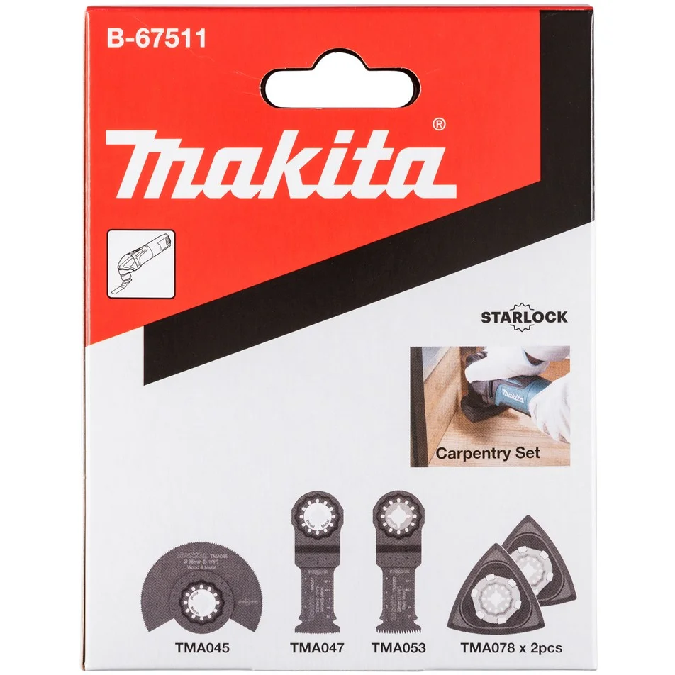 Makita Schreinerset 5Stk Werkzeugsets