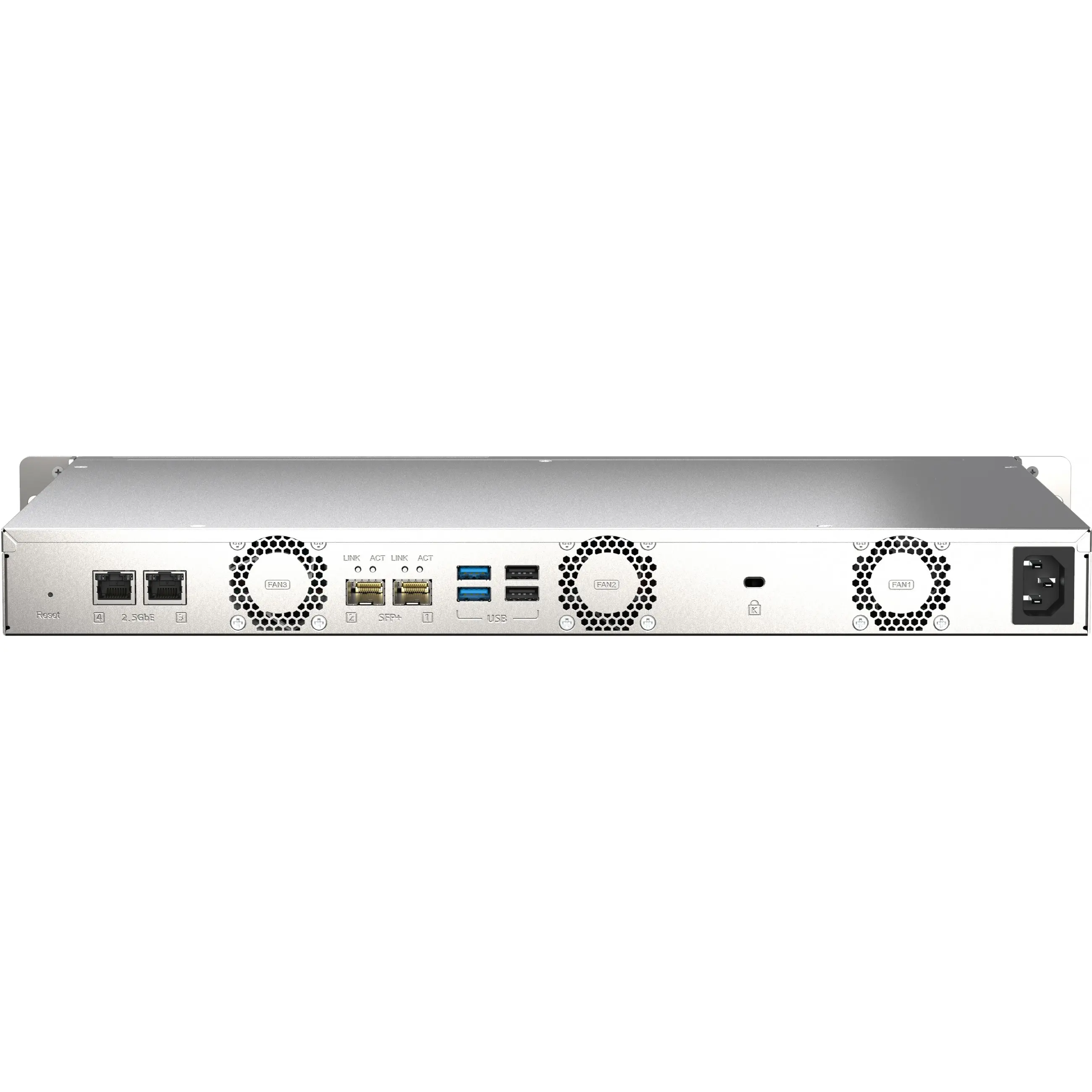 QNAP 4 Bay TS 435XeU Rack SATA 6Gb s RAID 0  1  5  6  10  JBOD 4GB RAM Netzwerk