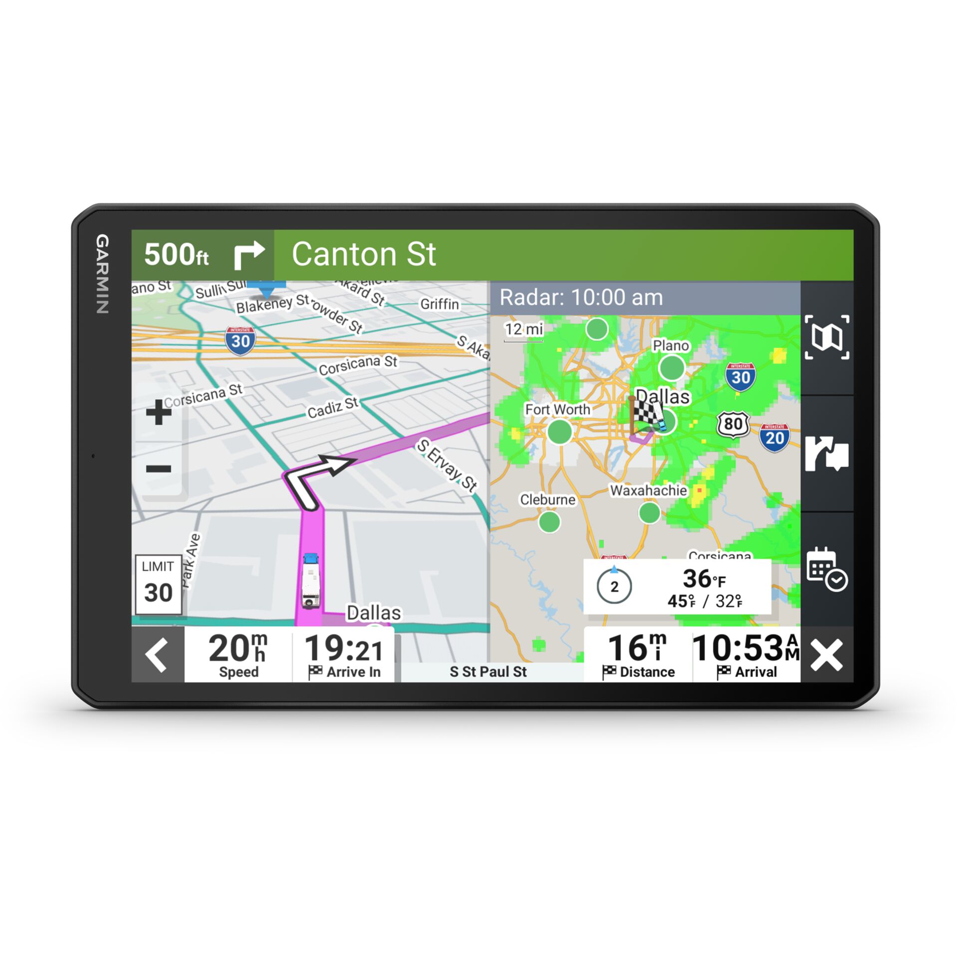 Garmin Camper 1095 Radsport
