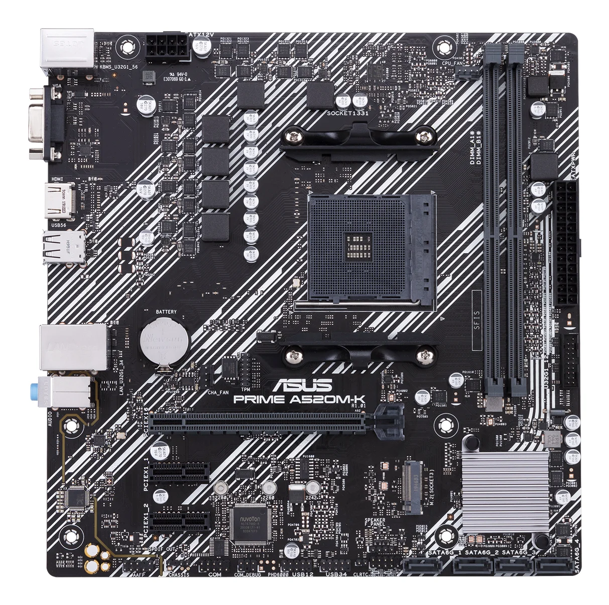 ASUS MB PRIME A520M K  AMD AM4 DDR4 mATX  PC-Zubehoer