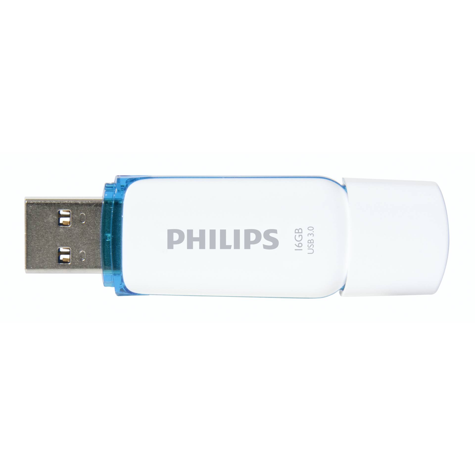 Philips FM16FD75B 00 USB Stick 16 GB USB Typ A 3 2 Gen 1  3 1 Gen 1  Weiss Speichermedien