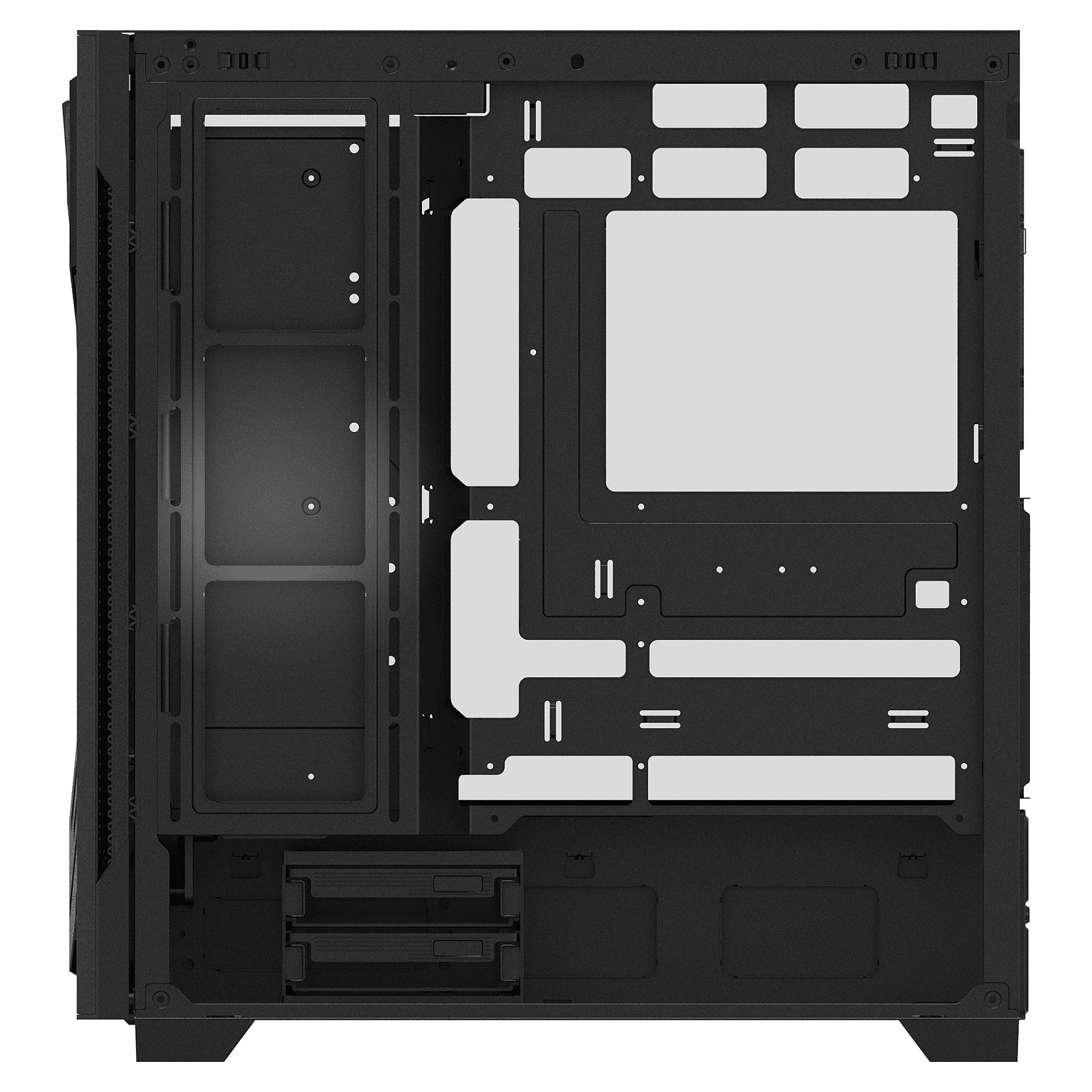 XPG STARKER AIR BTF Midi Tower Schwarz PC-Komponenten
