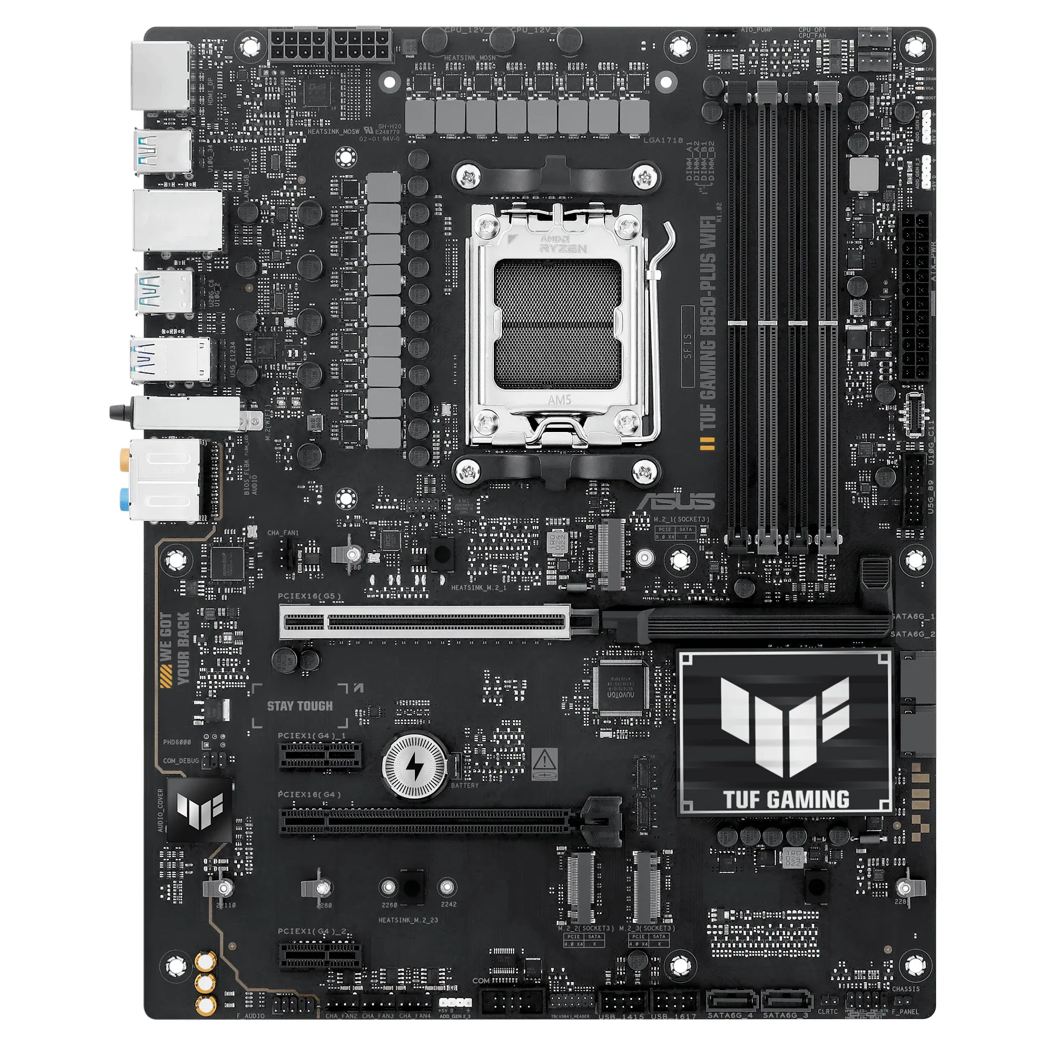 ASUS TUF GAMING B850 PLUS WIFI AMD B850 Sockel AM5 ATX PC-Zubehoer