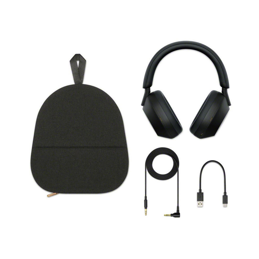 Sony WH 1000XM5 Kopfhoerer Verkabelt Kabellos Kopfband Anrufe Musik Bluetooth Schwarz